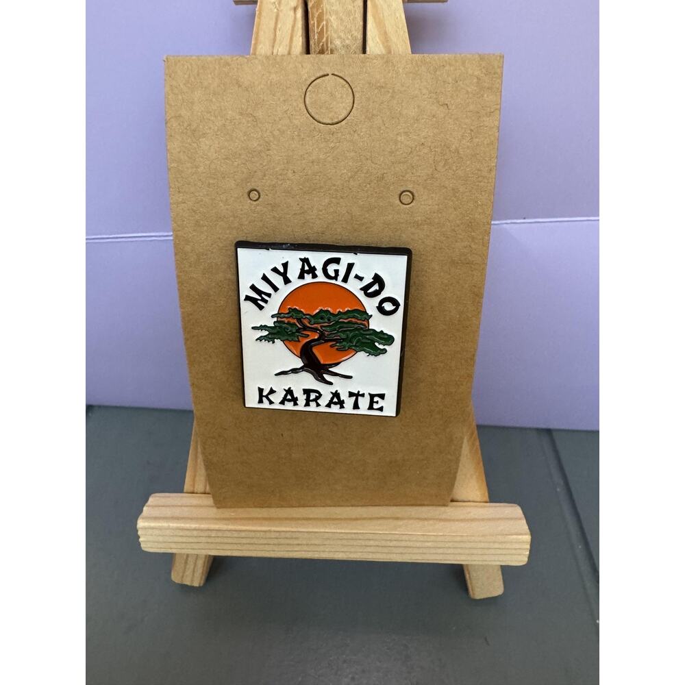 Miyagi-Do Karate Dojo Logo Enamel Lapel Pin Karate Kid Cobra Kai Badge
